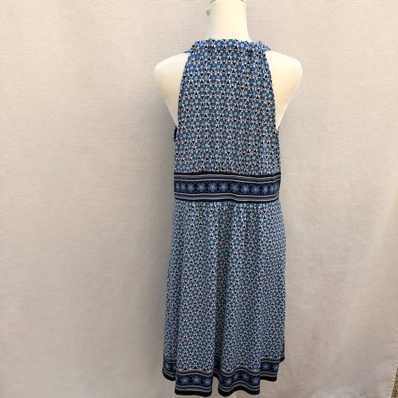 Max Studio Midi Sleeveless Dress V-Neck Sz Large - Picture 4 of 9